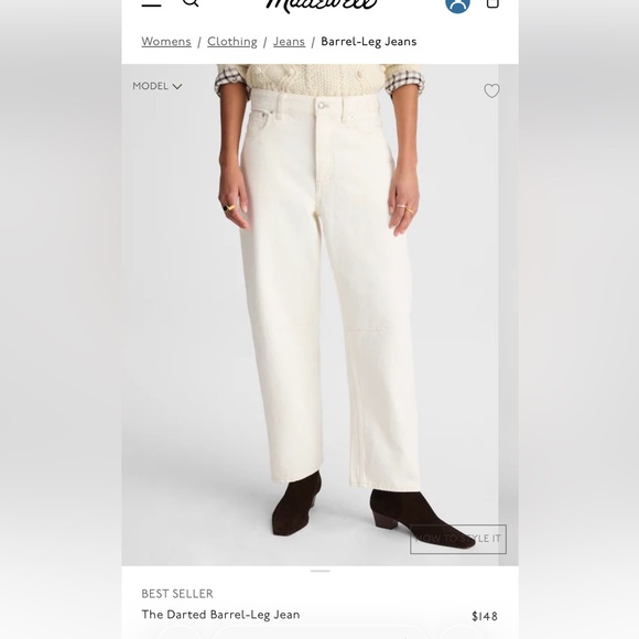 Madewell Jeans - Picture 2 of 8